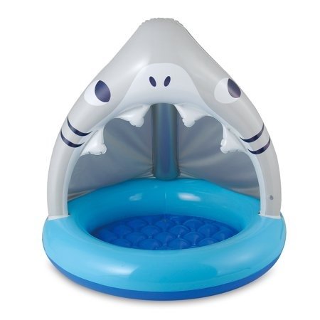 Round Inflatable Baby Shark Shade Pool
