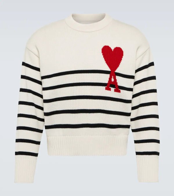 Ami de Coeur striped sweater