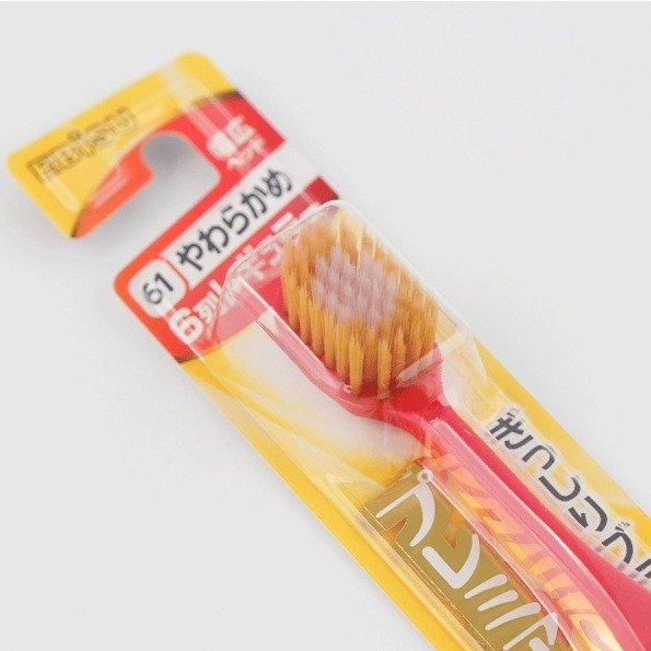 Japan EBISU 6-Row 48-Hole Toothbrush