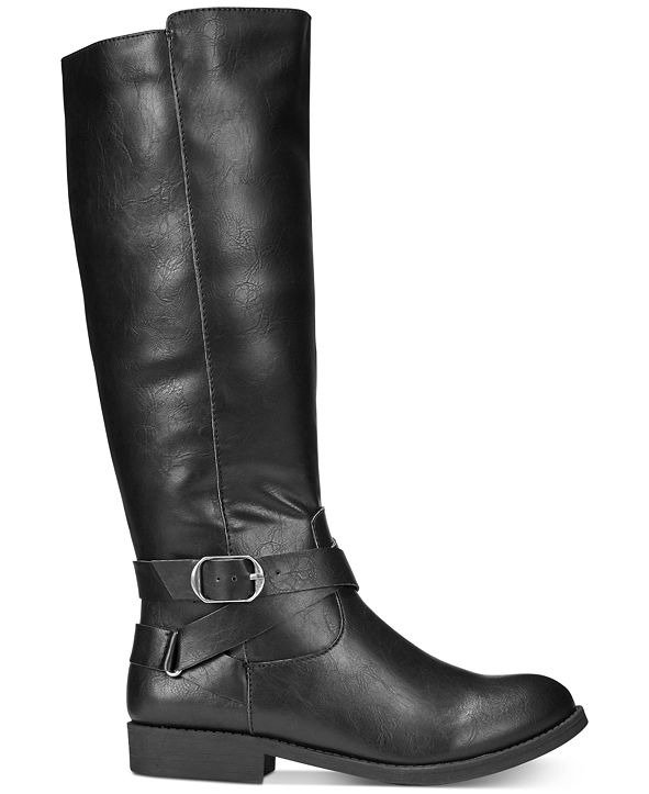Madixe Wide-Calf Riding Boots, Created for Macy's
