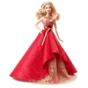  Price! Barbie Collector 2014 Holiday Doll