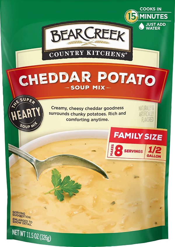 Bear Creek Soup Mixes, Cheddar Potato, 11.5 Ounce