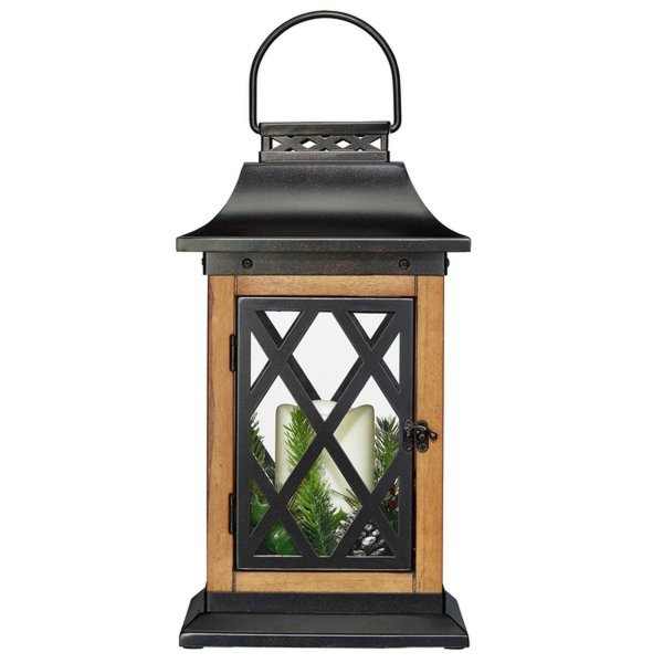 15" Lantern With Led Candle item details