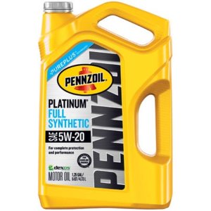 Pennzoil 5W-20 白金全合成机油 5夸脱