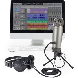 Samson C01U Pro USB Microphone + Headphones