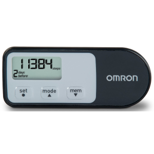 Omron HJ-321 Tri-Axis Pedometer, Black @ Amazon