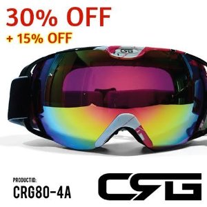 CRG Sports Vintage Aviator Pilot Style Motorcycle Cruiser Scooter Goggle Sale @ Amazon
