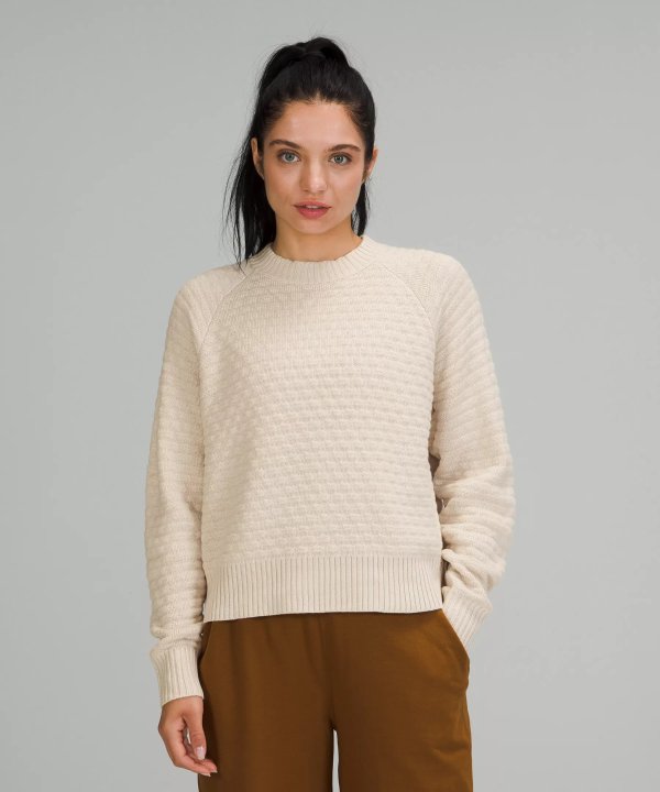 Texture Play Crew Sweater | Women's Hoodies & Sweatshirts | lululemon