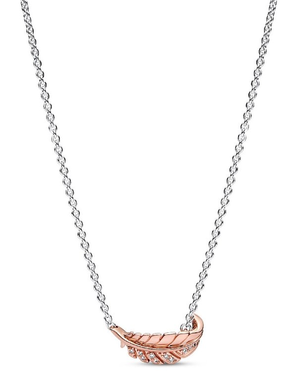 Moments Two-Tone CZ Necklace