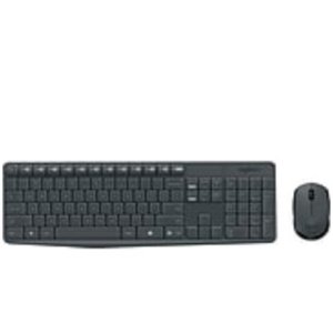 Logitech MK235 USB Wireless Optical Keyboard and Mouse Set
