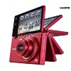 Samsung MV800 16.1 MP 3.0-inch MultiView紧凑型数码相机(红色)