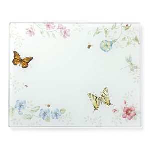 Lenox Butterfly Meadow Prep Board, Glass, Large