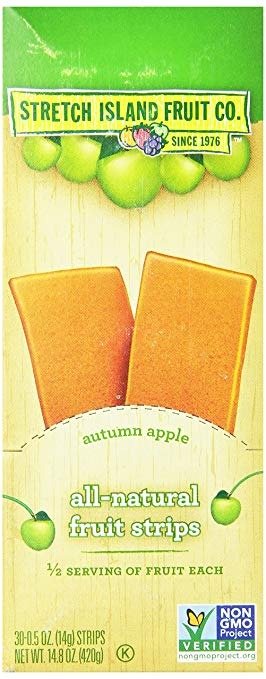 Apple Fruit Leather, 0.5-ounce Bags (Pack of 30)