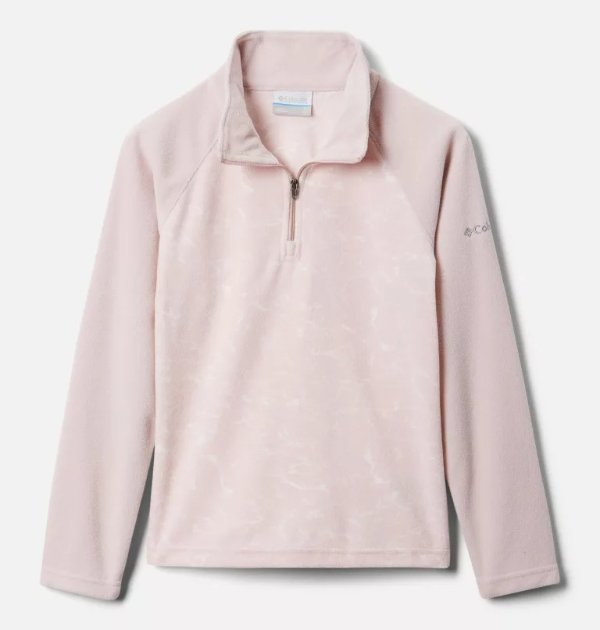 Girls’ Glacial™ II Printed Fleece 1/4 Zip Pullover | Columbia Sportswear