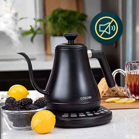 COSORI Electric Gooseneck Bluetooth with Variable Temperature Control Pour  Over Coffee Kettle & Tea Kettle