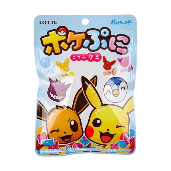 LOTTE Japan Pokémon Gummies, 2.82oz