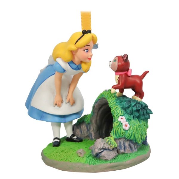 Alice and Dinah Sketchbook Ornament – Alice in Wonderland | shopDisney