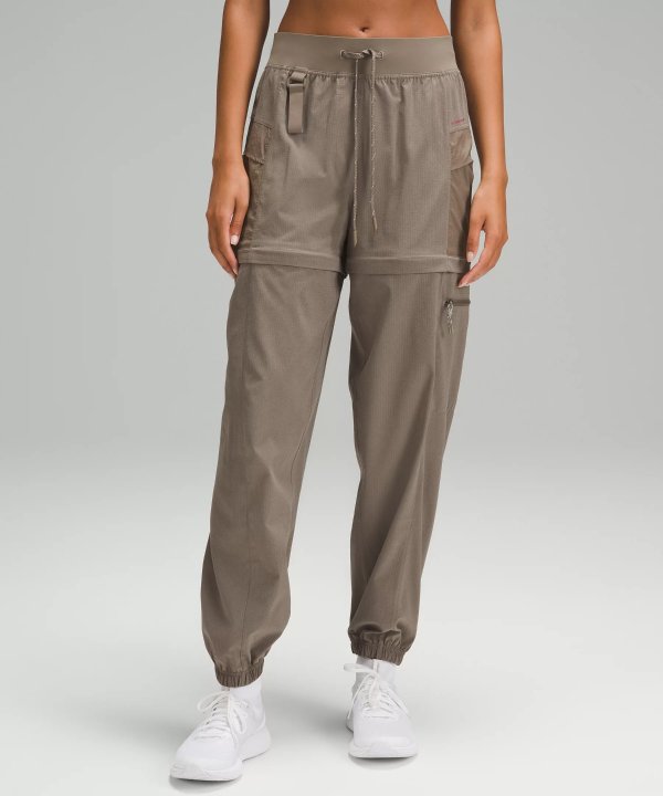 Textured High-Rise Flared Track Pant 32