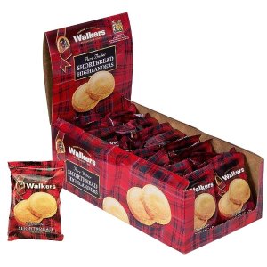 Walker’s Pure Butter Shortbread Highlanders – 2-Count Box (Pack of 18)