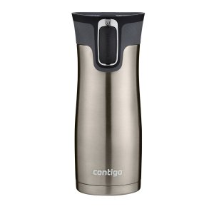 Contigo AUTOSEAL West Loop Vacuum Insulated Stainless Steel Travel Mug with Easy-Clean Lid, 16oz
