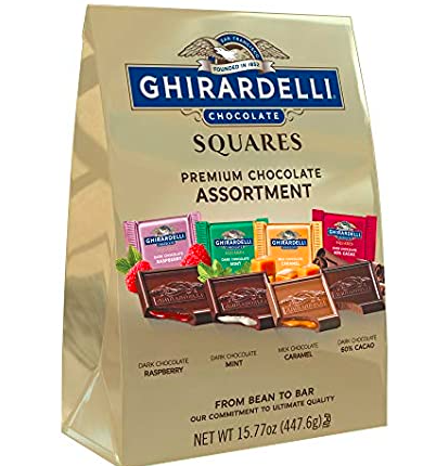 Ghirardelli Assorted Squares XL Bag, 15.77 Ounce