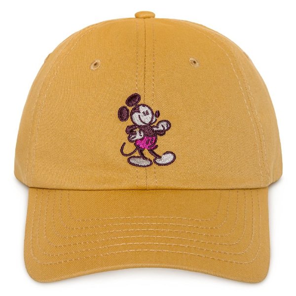 Mickey Mouse Genuine Mousewear Baseball Cap for Adults – Gold | shopDisney
