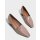 Nude Metallic Accent Heel Loafers | CHARLES & KEITH