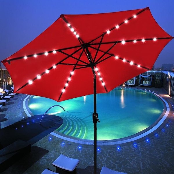 LED遮阳伞