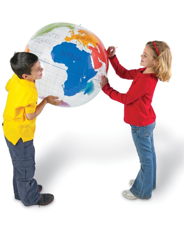 Inflatable Labeling Globe
