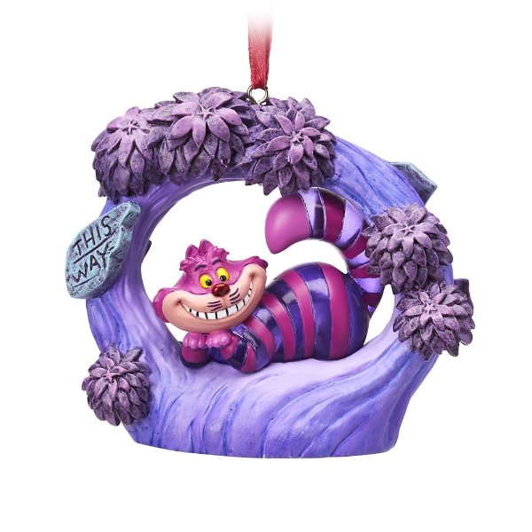 Cheshire Cat Light-Up Living Magic Sketchbook Ornament – Alice in Wonderland | shopDisney