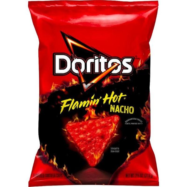 Doritos® Flamin' Hot® Nacho Flavored Tortilla Chips 2.75 OZ