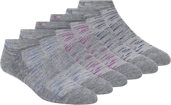 Skechers 女士运动短袜6双装 灰色款促销