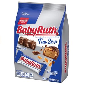 Baby Ruth 牛奶巧克力牛轧糖 10.2oz 12包