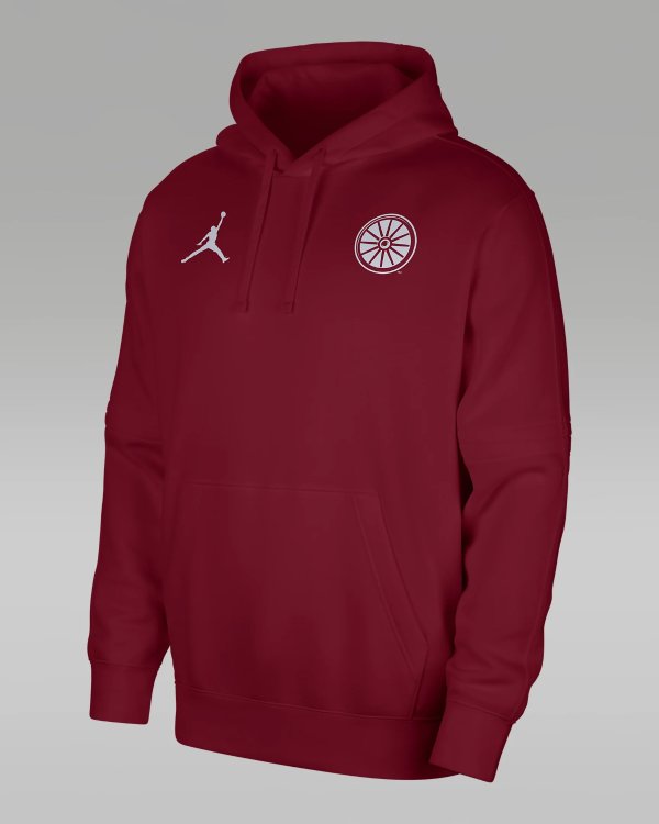Oklahoma Club Fleece Men's Jordan College Pullover Hoodie. Nike.com