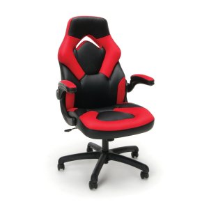 Essentials by OFM Essentials Racing Style Leather Gaming Chair