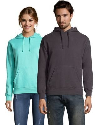 Adult ComfortWash™ Garment Dyed Fleece Hoodie Sweatshirt