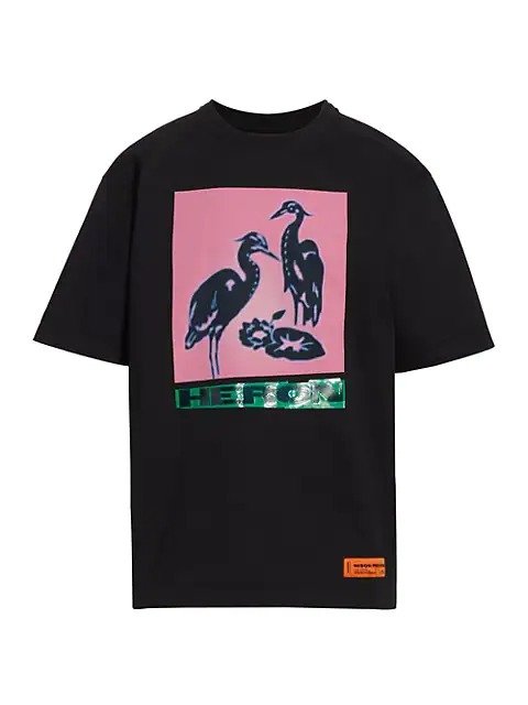 Heron Nights Graphic T-Shirt