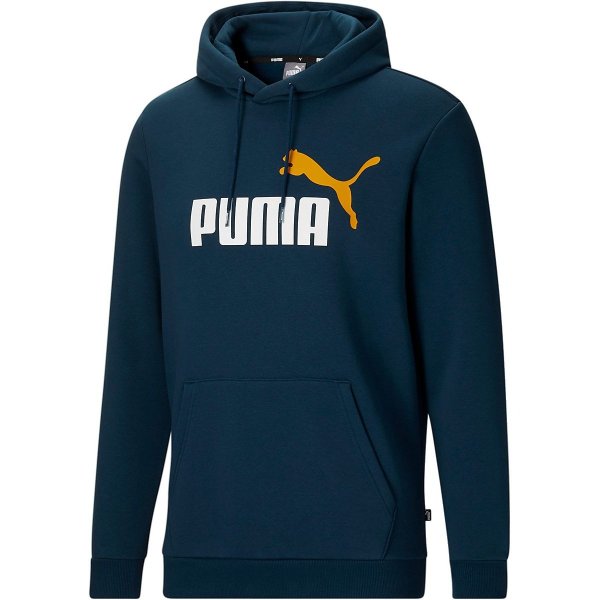PUMA Men's Essential++ Color Big Logo Fleece Hoodie | Academy