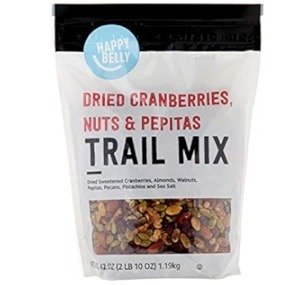 Happy Belly Dried Cranberries, Nuts & Pepitas Trail Mix, 2.62 Lb