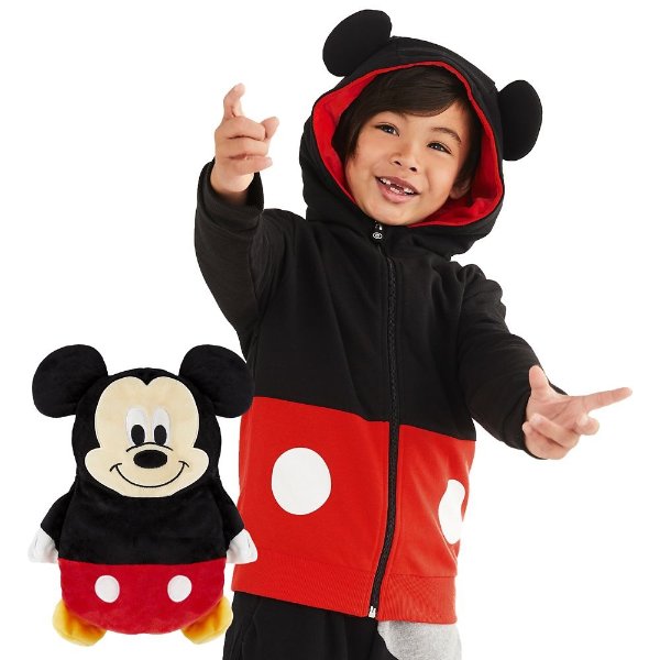 Mickey Mouse 造型外套，可变成玩偶
