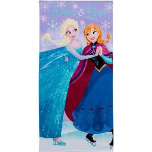 Disney Frozen Ice Skating cotton beach towel
