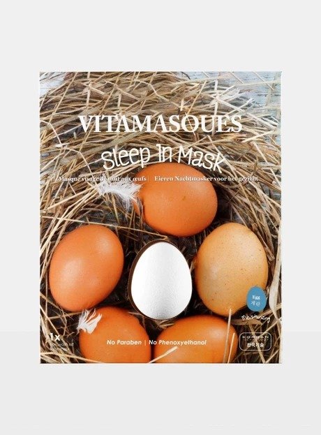 鸡蛋睡眠面膜