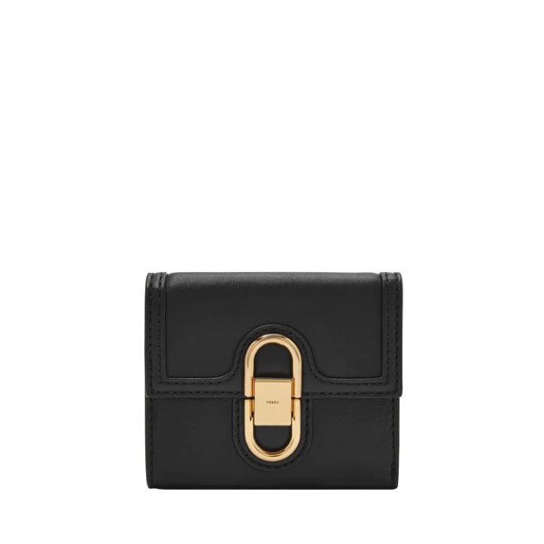 women's avondale leather trifold