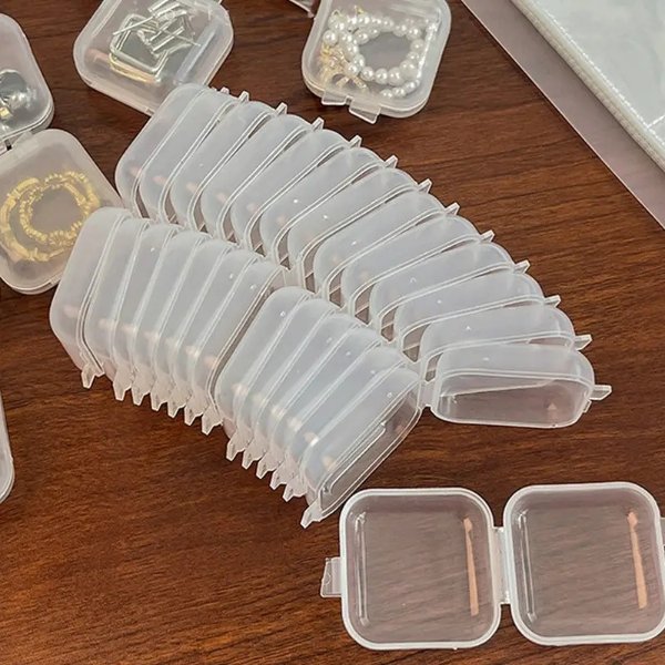 Mini Clear Plastic Storage Box
