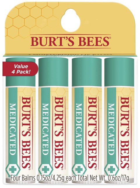 Burt's Bees 4-Pack Lip Balm