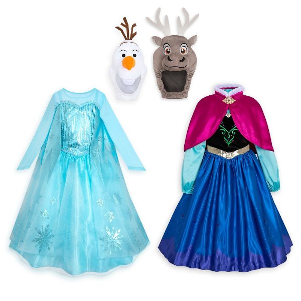 Frozen 儿童装扮服饰套装