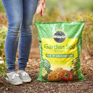 Miracle-Gro Garden Soil All Purpose for In-Ground Use, 0.75 cu. ft.