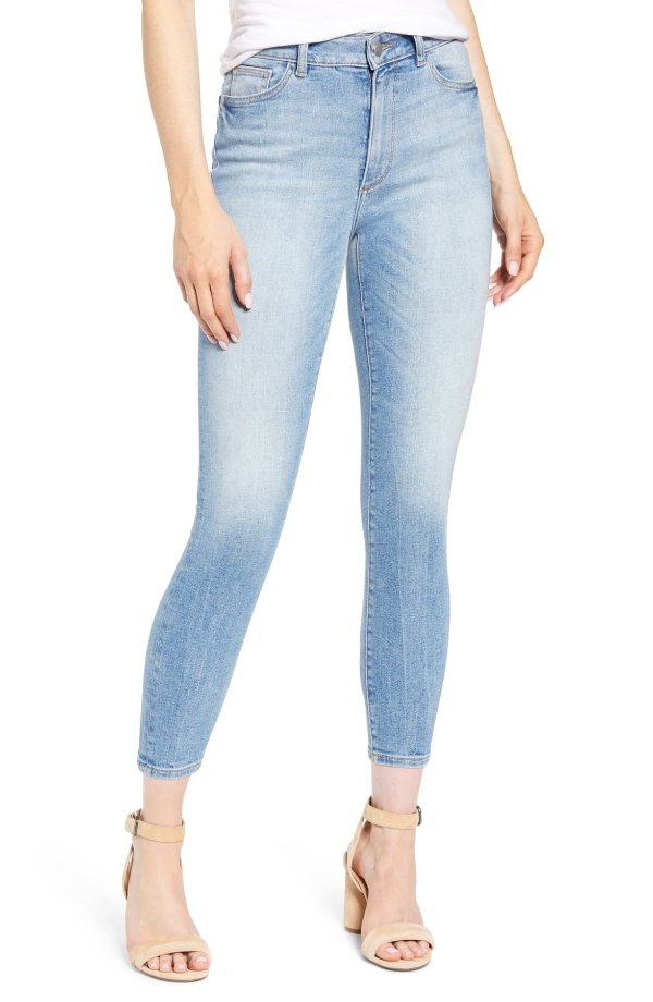 Farrow High Waist Crop Skinny Jeans