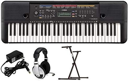 PSRE263 Portable Keyboard Package with YXKS Stand