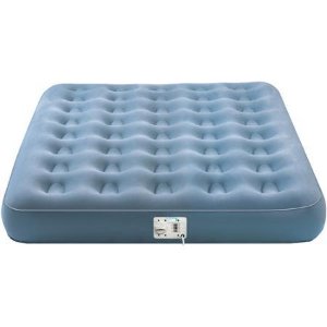 AeroBed Single High Queen Airbed with Built-In Pump